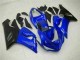 2005-2006 Blue Kawasaki ZX6R Motorcycle Fairing Kit