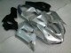 2005-2006 Silver Black Kawasaki ZX6R Motorcycle Fairing Kit