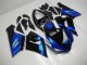 2005-2006 Blue Black Kawasaki ZX6R Motorcycle Fairing Kits 2005-2006 Blue Black Kawasaki ZX6R Motorcycle Fairing Kits