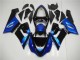 2005-2006 Blue Black Kawasaki ZX6R Motorcycle Fairing Kits 2005-2006 Blue Black Kawasaki ZX6R Motorcycle Fairing Kits