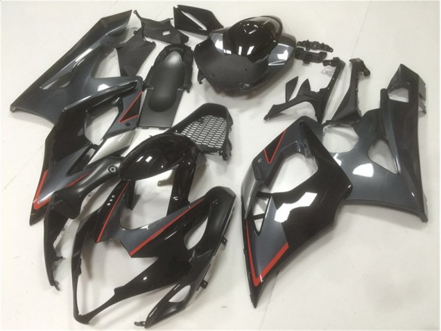 2005-2006 Black Grey Suzuki GSXR 1000 Moto Fairings 2005-2006 Black Grey Suzuki GSXR 1000 Moto Fairings