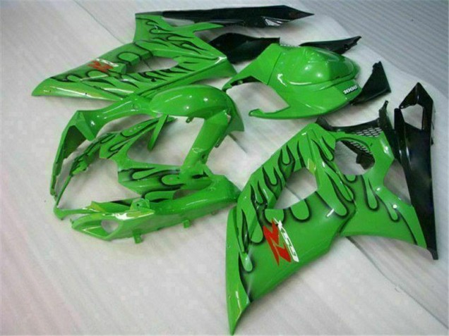 2005-2006 Green Suzuki GSXR 1000 Motorcycle Fairing 2005-2006 Green Suzuki GSXR 1000 Motorcycle Fairing