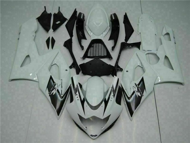 2005-2006 White Suzuki GSXR 1000 Motorbike Fairing 2005-2006 White Suzuki GSXR 1000 Motorbike Fairing