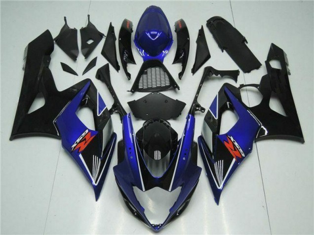 2005-2006 Blue Black Suzuki GSXR 1000 Bike Fairing 2005-2006 Blue Black Suzuki GSXR 1000 Bike Fairing