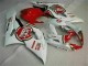 2005-2006 Red White Suzuki GSXR 1000 Motorcycle Replacement Fairings