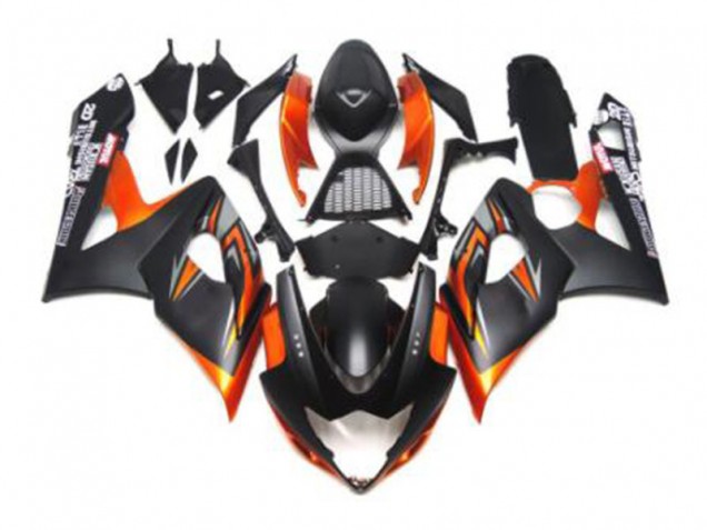 2005-2006 Black Orange Suzuki GSXR 1000 Motorbike Fairing 2005-2006 Black Orange Suzuki GSXR 1000 Motorbike Fairing