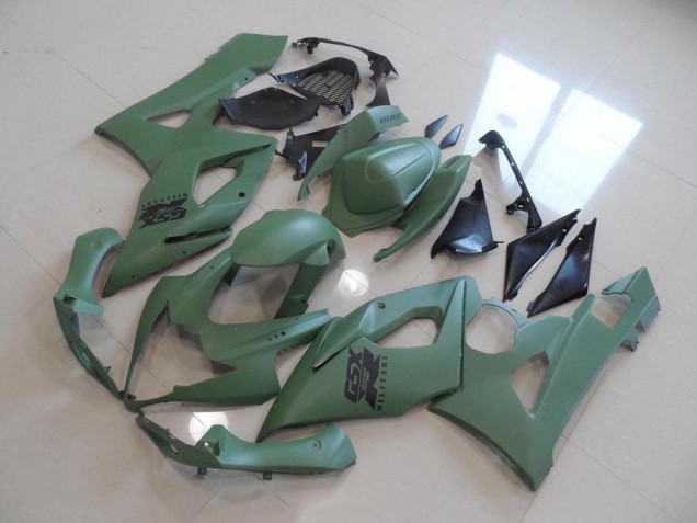 2005-2006 Matte Army Green Suzuki GSXR 1000 Motorcyle Fairings 2005-2006 Matte Army Green Suzuki GSXR 1000 Motorcyle Fairings
