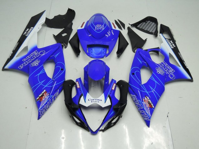 2005-2006 Blue Corona Suzuki GSXR 1000 Motor Fairings 2005-2006 Blue Corona Suzuki GSXR 1000 Motor Fairings