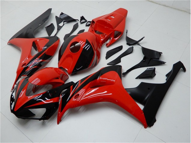 2006-2007 Red Black Honda CBR1000RR Motorbike Fairing