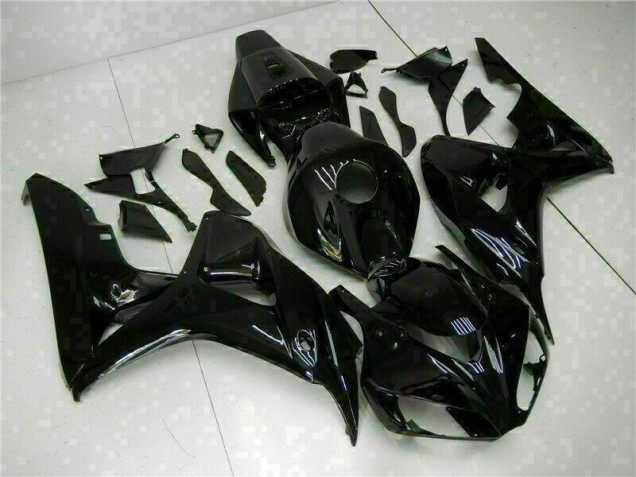 2006-2007 Glossy Black Honda CBR1000RR Bike Fairing