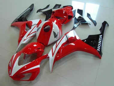 2006-2007 Red White Honda CBR1000RR Motorcycle Fairing Kits