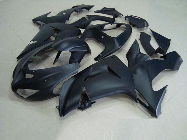 2006-2007 Matte Black Kawasaki ZX10R Motorcylce Fairings 2006-2007 Matte Black Kawasaki ZX10R Motorcylce Fairings