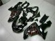 2006-2007 Black Red Flame Kawasaki ZX10R Motorcyle Fairings 2006-2007 Black Red Flame Kawasaki ZX10R Motorcyle Fairings
