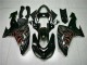 2006-2007 Black Red Flame Kawasaki ZX10R Motorcyle Fairings 2006-2007 Black Red Flame Kawasaki ZX10R Motorcyle Fairings