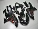 2006-2007 Black Grey Red Kawasaki ZX10R Motorbike Fairing 2006-2007 Black Grey Red Kawasaki ZX10R Motorbike Fairing