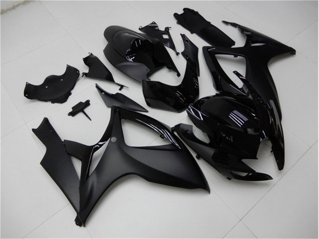 2006-2007 Matte Black Suzuki GSXR 600/750 Bike Fairings 2006-2007 Matte Black Suzuki GSXR 600/750 Bike Fairings