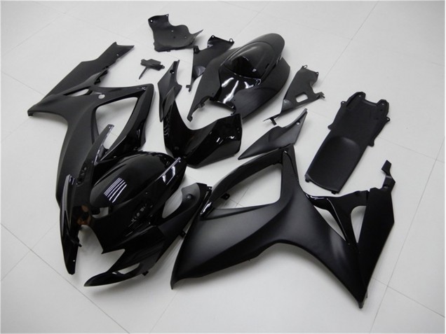 2006-2007 Matte Black Suzuki GSXR 600/750 Bike Fairings 2006-2007 Matte Black Suzuki GSXR 600/750 Bike Fairings