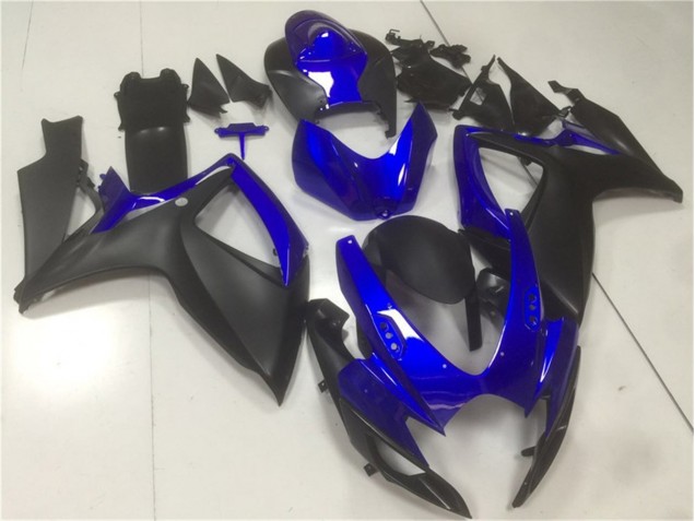 2006-2007 Black Blue Suzuki GSXR 600/750 Motorbike Fairing Kits & Bodywork 2006-2007 Black Blue Suzuki GSXR 600/750 Motorbike Fairing Kits & Bodywork