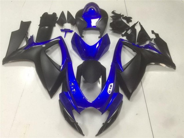2006-2007 Black Blue Suzuki GSXR 600/750 Motorbike Fairing Kits & Bodywork 2006-2007 Black Blue Suzuki GSXR 600/750 Motorbike Fairing Kits & Bodywork