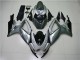 2006-2007 Silver Grey Suzuki GSXR 600/750 Motorcycle Replacement Fairings 2006-2007 Silver Grey Suzuki GSXR 600/750 Motorcycle Replacement Fairings
