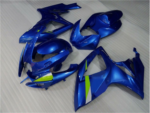 2006-2007 Blue Suzuki GSXR 600/750 Motorbike Fairings 2006-2007 Blue Suzuki GSXR 600/750 Motorbike Fairings