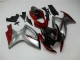 2006-2007 Red Silver Suzuki GSXR 600/750 Bike Fairing Kit 2006-2007 Red Silver Suzuki GSXR 600/750 Bike Fairing Kit