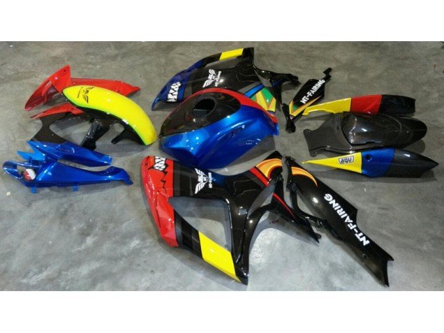 2006-2007 Red Blue Suzuki GSXR 600/750 Motorbike Fairing 2006-2007 Red Blue Suzuki GSXR 600/750 Motorbike Fairing
