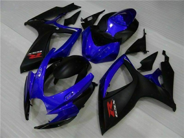 2006-2007 Blue Black Suzuki GSXR 600/750 Motorbike Fairing Kits 2006-2007 Blue Black Suzuki GSXR 600/750 Motorbike Fairing Kits
