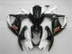 2006-2007 White Black Suzuki GSXR 600/750 Motorcycle Fairings Kit 2006-2007 White Black Suzuki GSXR 600/750 Motorcycle Fairings Kit