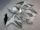 2006-2007 White Silver Suzuki GSXR 600/750 Motorcycle Fairing 2006-2007 White Silver Suzuki GSXR 600/750 Motorcycle Fairing