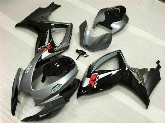 2006-2007 Silver Grey Suzuki GSXR 600/750 Motorcycle Fairing Kit 2006-2007 Silver Grey Suzuki GSXR 600/750 Motorcycle Fairing Kit