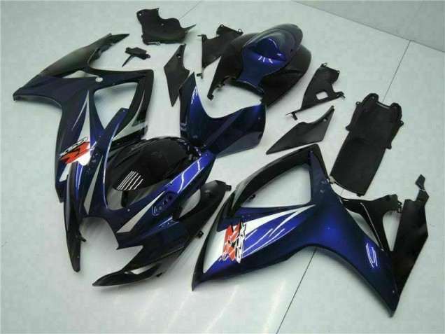 2006-2007 Black Blue Suzuki GSXR 600/750 Motorbike Fairing Kits 2006-2007 Black Blue Suzuki GSXR 600/750 Motorbike Fairing Kits