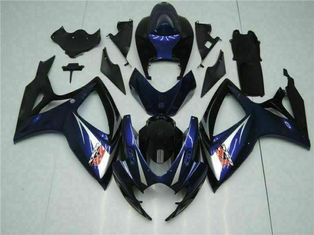 2006-2007 Black Blue Suzuki GSXR 600/750 Motorbike Fairing Kits 2006-2007 Black Blue Suzuki GSXR 600/750 Motorbike Fairing Kits