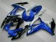2006-2007 Blue Suzuki GSXR 600/750 Bike Fairing 2006-2007 Blue Suzuki GSXR 600/750 Bike Fairing