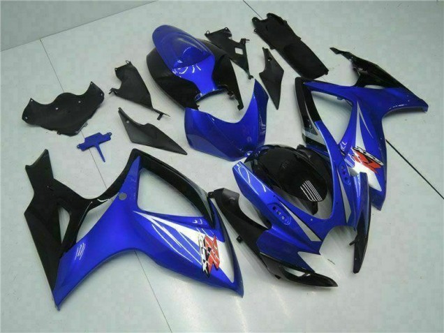 2006-2007 Blue Suzuki GSXR 600/750 Bike Fairings 2006-2007 Blue Suzuki GSXR 600/750 Bike Fairings