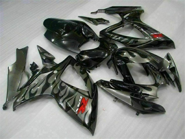 2006-2007 Black Suzuki GSXR 600/750 Motorbike Fairing 2006-2007 Black Suzuki GSXR 600/750 Motorbike Fairing