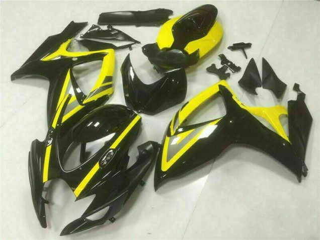 2006-2007 Black Suzuki GSXR 600/750 Bike Fairings 2006-2007 Black Suzuki GSXR 600/750 Bike Fairings
