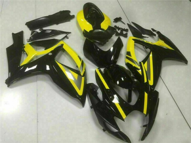 2006-2007 Black Suzuki GSXR 600/750 Bike Fairings 2006-2007 Black Suzuki GSXR 600/750 Bike Fairings