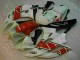 2006-2007 Red White Yamaha YZF R6 Replacement Fairings
