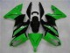2006-2008 Green Black Kawasaki EX650 Bike Fairings & Bodywork 2006-2008 Green Black Kawasaki EX650 Bike Fairings & Bodywork