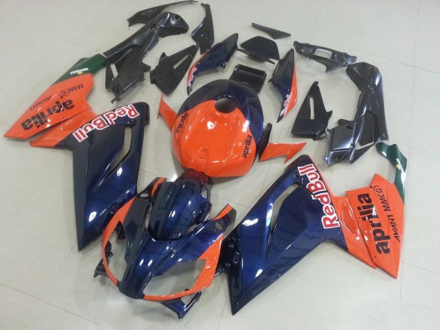 2006-2011 Orange and Dark Blue Aprilia RS125 Bike Fairing 2006-2011 Orange and Dark Blue Aprilia RS125 Bike Fairing