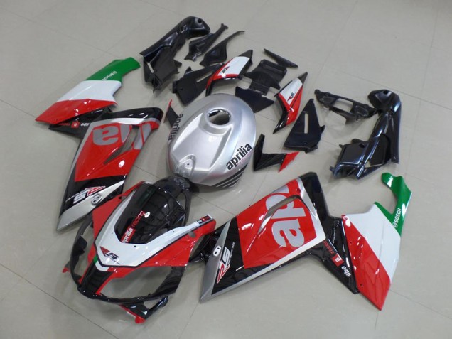 2006-2011 Red White Black Aprilia RS125 Bike Fairings 2006-2011 Red White Black Aprilia RS125 Bike Fairings