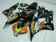 2007-2008 Black Yellow Repsol 46 Honda CBR600RR Motorcycle Bodywork