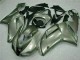 2007-2008 Silver Kawasaki ZX6R Motorcycle Fairings Kits 2007-2008 Silver Kawasaki ZX6R Motorcycle Fairings Kits