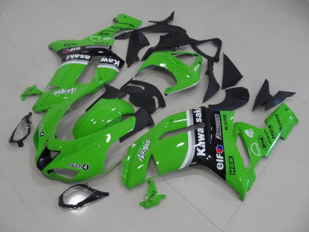 2007-2008 Green Arrow Kawasaki ZX6R Motorbike Fairing Kits 2007-2008 Green Arrow Kawasaki ZX6R Motorbike Fairing Kits