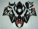2007-2008 Black Suzuki GSXR 1000 K7 Bike Fairing 2007-2008 Black Suzuki GSXR 1000 K7 Bike Fairing