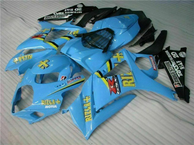 2007-2008 Blue Suzuki GSXR 1000 K7 Motorbike Fairing 2007-2008 Blue Suzuki GSXR 1000 K7 Motorbike Fairing