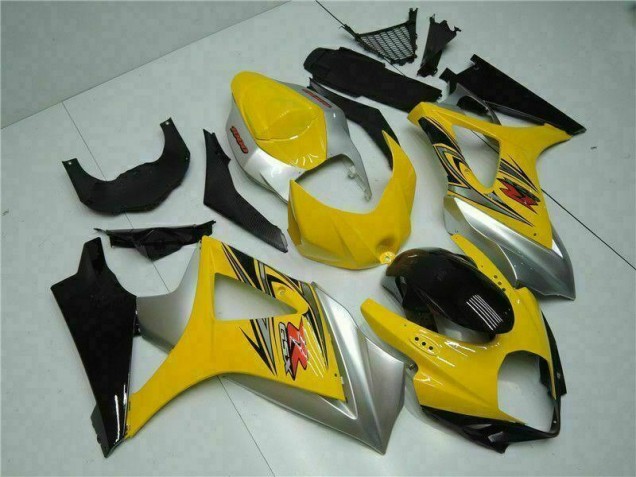 2007-2008 Yellow Suzuki GSXR 1000 K7 Bike Fairing Kit 2007-2008 Yellow Suzuki GSXR 1000 K7 Bike Fairing Kit