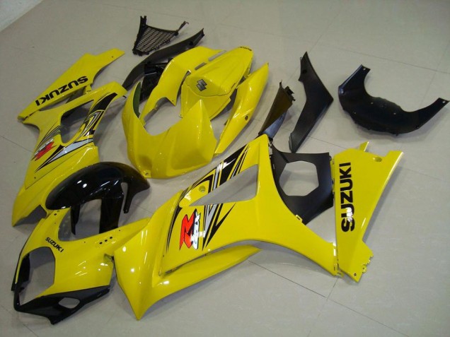 2007-2008 Yellow Suzuki GSXR 1000 K7 Motorcycle Fairings Kit 2007-2008 Yellow Suzuki GSXR 1000 K7 Motorcycle Fairings Kit