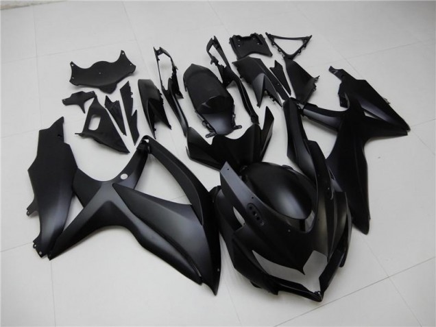 2008-2010 Matte Black Suzuki GSXR 600/750 Moto Fairings 2008-2010 Matte Black Suzuki GSXR 600/750 Moto Fairings
